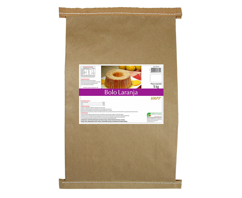 VAPT BOLO LARANJA 5kg