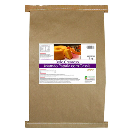 VAPT BOLO MAMAO PAPAYA CREMOSO 5kg