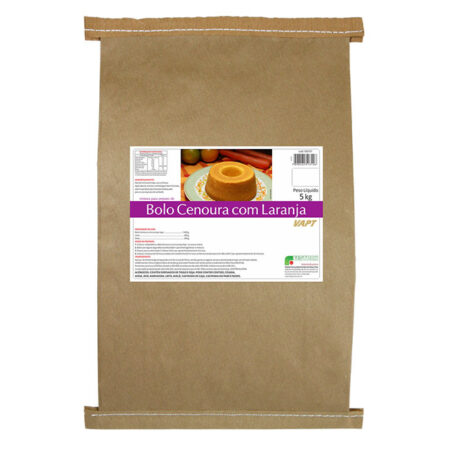 VAPT BOLO CENOURA/LARANJA 5kg