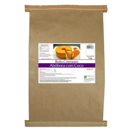 VAPT BOLO ABOBORA C/COCO CREM 5kg