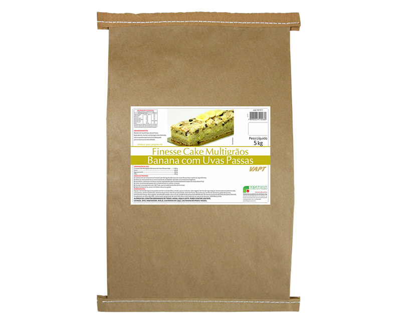 VAPT BOLO F CAKE MULTG BAN/UVA PASSA 5KG