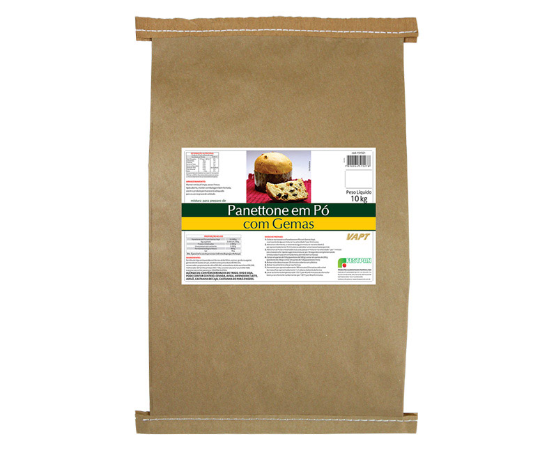 VAPT PANETONE EM PO C/GEMA 10kg