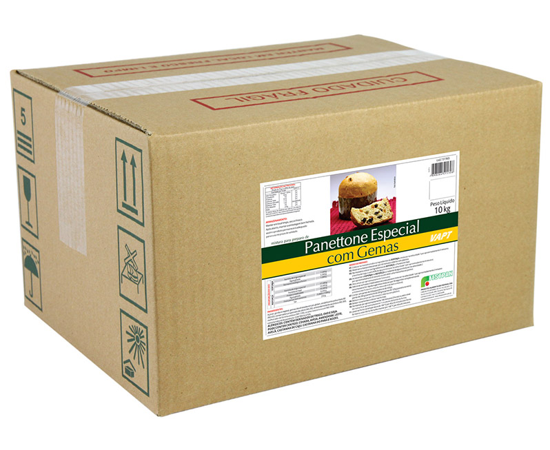 VAPT PANETONE PASTA ESPECIAL C/GEMA 10KG