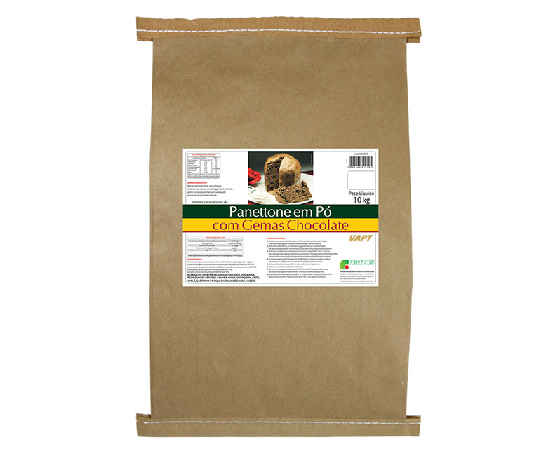 VAPT PANETONE PO C/GEMAS CHOCOLATE 10KG
