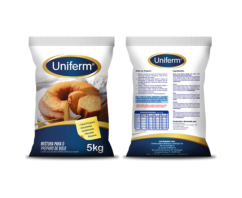 MIST BOLO MILHO UNIFERM 5KG