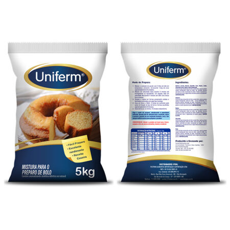 MIST BOLO BROA FUBA C/ERVA D.UNIFERM 5KG