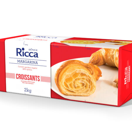 MARGARINA CROISSANTS 80% 2KG RICCA BLOCO