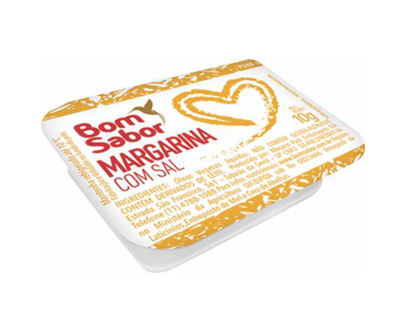 MARG BLISTER C/SAL 192X10G BOM SABOR