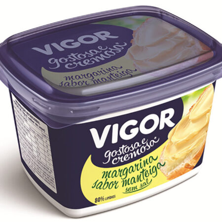 MARGARINA 80% S/ SAL 12X500G VIGOR