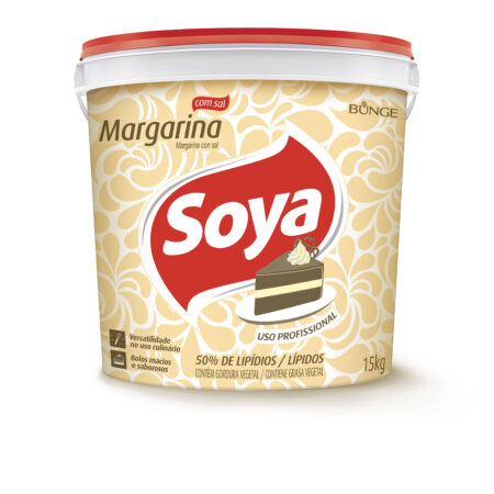 MARGARINA 50% UG C/SAL 15KG SOYA BALDE