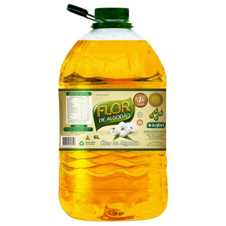 OLEO ALGODAO 6L FLOR DE ALGODAO