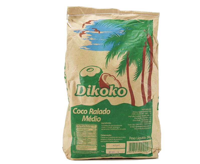COCO RALADO MEDIO COMP 5KG NAC DIKOKO