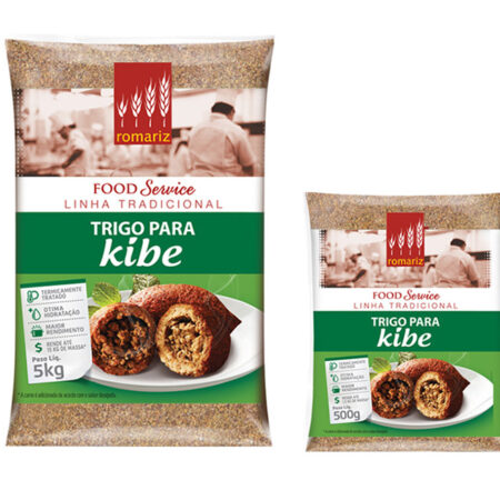 TRIGO CORTADO P/ KIBE 5KG ROMARIZ