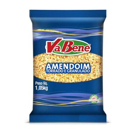 AMENDOIM GRANULADO T FINO 1.05KG CARINO