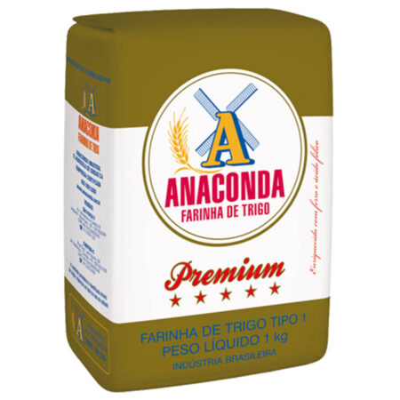 FARINHA DE TRIGO 1KG ANACONDA PREMIUM