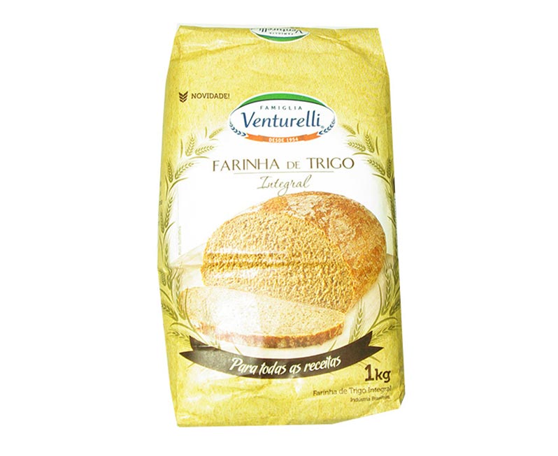 FARINHA DE TRIGO INTEGRAL 1KG VENTURELLI