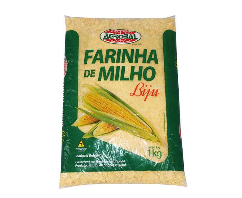 FARINHA DE MILHO AMARELA 1KG AGROBAL