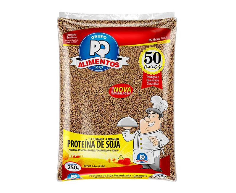 PROTEINA DE SOJA CARAMELO 250G PQ