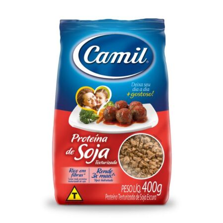 PROTEINA DE SOJA ESCURA 400G CAMIL