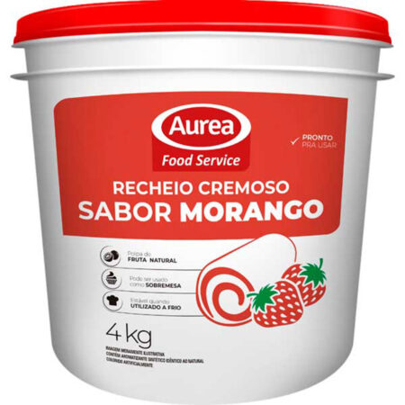 RECHEIO CREMOSO MORANGO 4KG