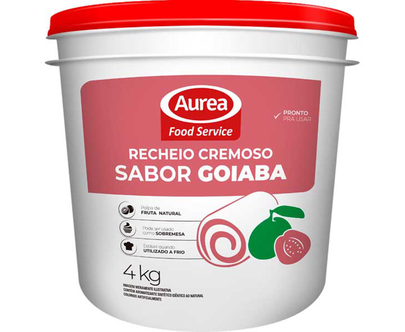 RECHEIO CREMOSO GOIABA 4 KG