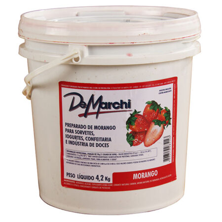 PREPARADO DE FRUTA POLPA MORANGO 4.2KG