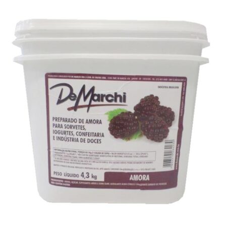 PREPARADO DE FRUTA POLPA AMORA 4.3KG