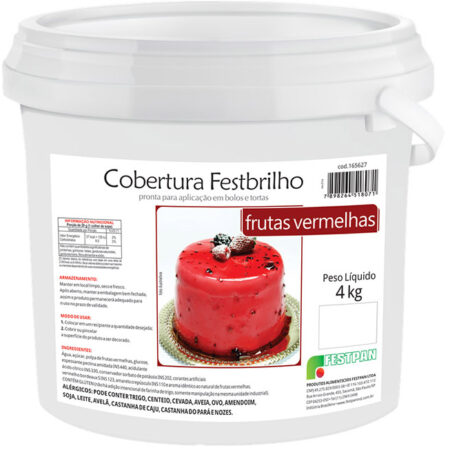 COBERTURA FESTBRILHO FRUTAS VERM 4KG