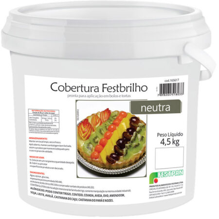 COBERTURA FESTBRILHO NEUTRA 4.5KG