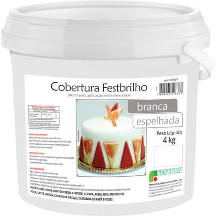 COBERTURA FESTBRILHO BRANCO ESPELHADO4KG