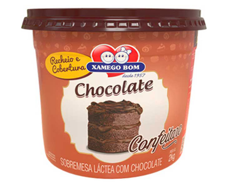 RECHEIO CONFEITARE SABOR CHOCOLATE 2KG