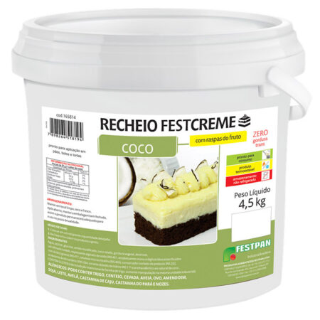 RECHEIO FORN COCO 4.5KG FESTCREME