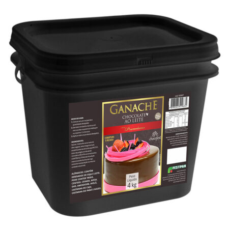 COBERTURA GANACHE CHOC LEITE 4KG CHOCOFE