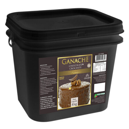 COBERTURA GANACHE CHOC CROCANTE 4KG