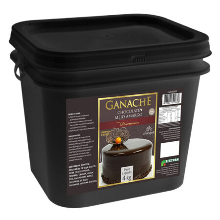 COBERTURA GANACHE CHOC M AMARGO 4KG