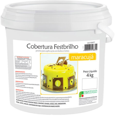 COBERTURA FESTBRILHO MARACUJA 4KG