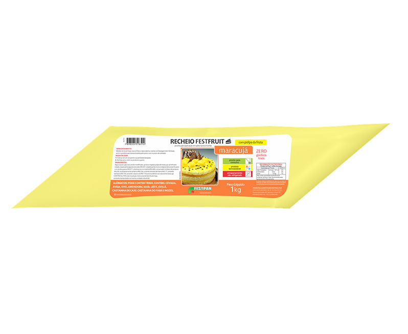 RECHEIO FORN MARACUJA FESTFRUIT 1KG