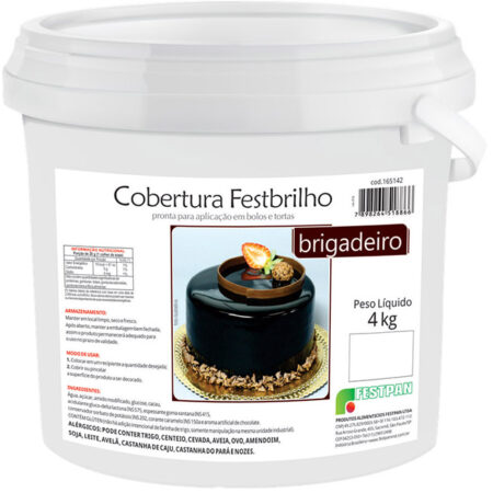 COBERTURA FESTBRILHO BRIGADEIRO 4 KG