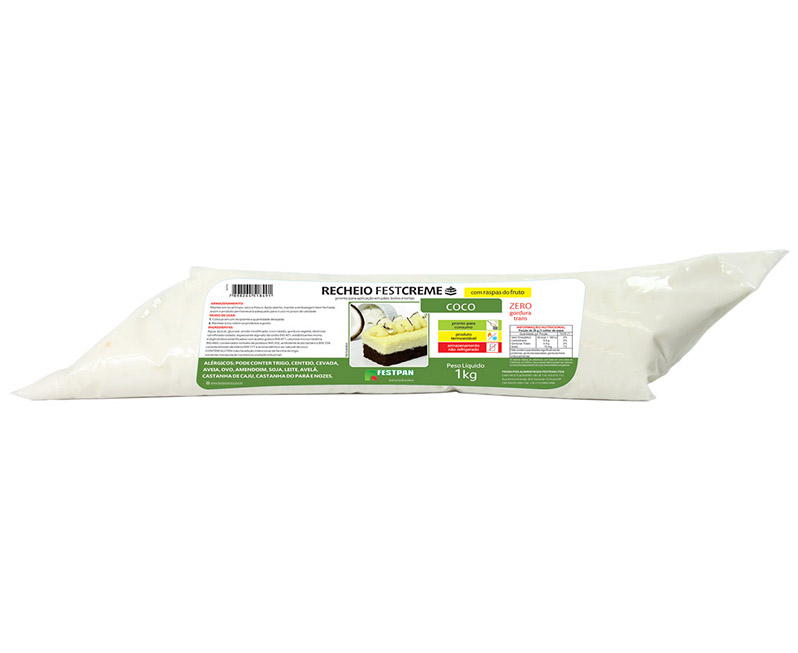 RECHEIO FORN COCO 1KG FESTCREME