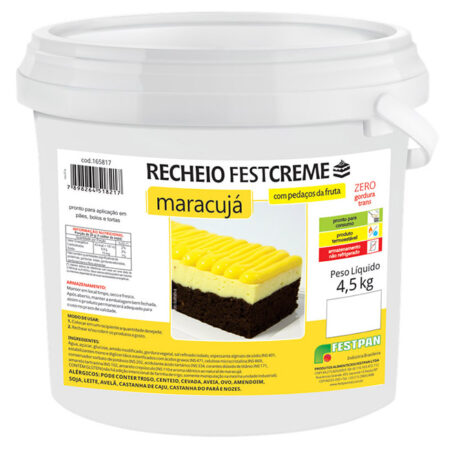 RECHEIO FORN MARACUJA 4.5KG FESTCREME