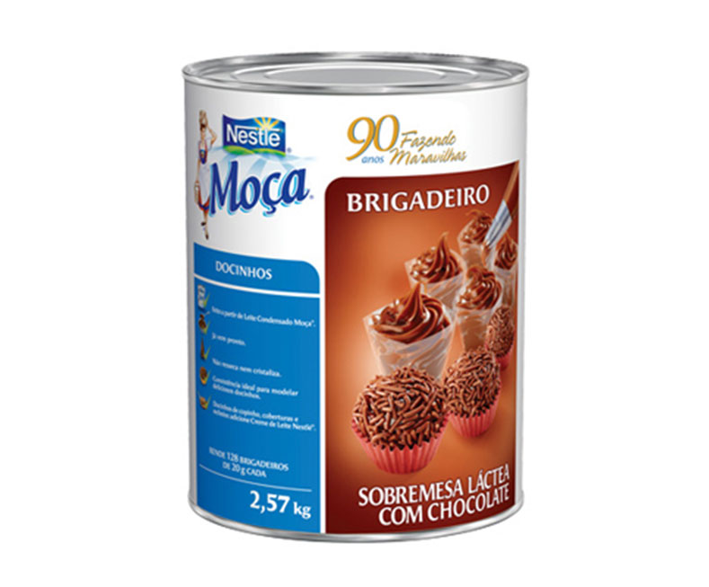 MASSA PRONTA P/BRIGADEIRO 2.57KG