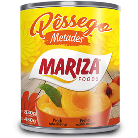 PESSEGO CALDA 450G MARIZA