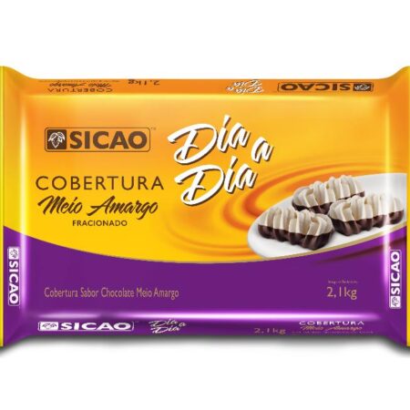 BARRA CHOC MEIO AMARGO COB DIA DIA 2,1KG