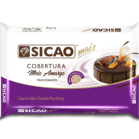 BARRA CHOC MEIO AMARGO COB MAIS 2,1KG