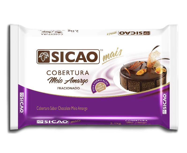 BARRA CHOC MEIO AMARGO COB MAIS 2,1KG