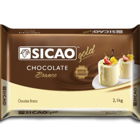 BARRA CHOCOLATE BRANCA GOLD 2.1KG