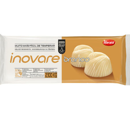 BARRA CHOCOLATE BRANCO INOVARE 2.1KG