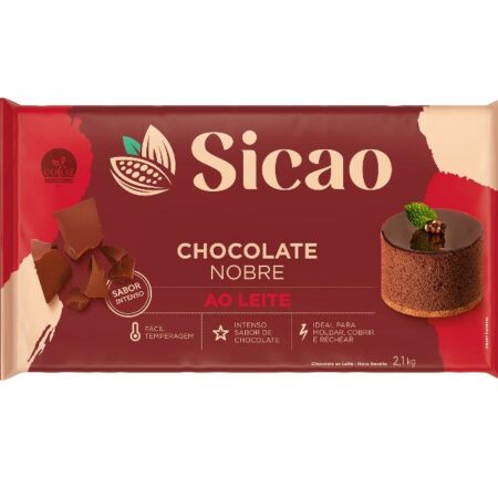 BARRA CHOCOLATE AO LEITE GOLD 2.1KG