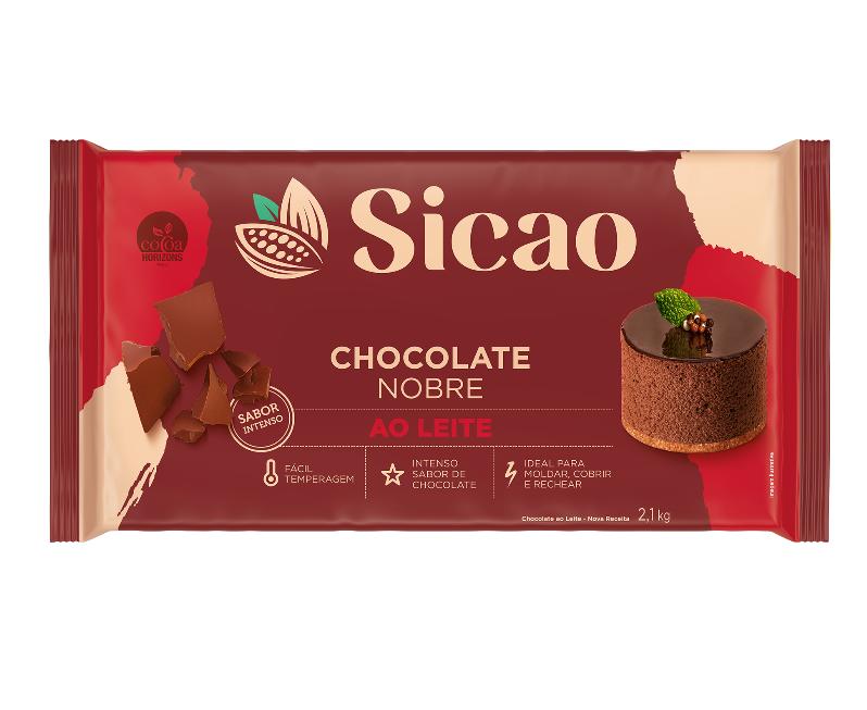 BARRA CHOCOLATE AO LEITE GOLD 2.1KG