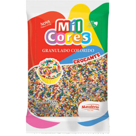 GRANULADO COLORIDO 500g
